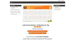 Desktop Screenshot of lotto-online-24.com